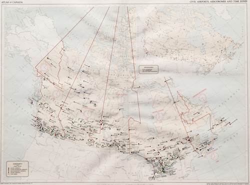 Civil Airports, Aerodromes and Time Zones